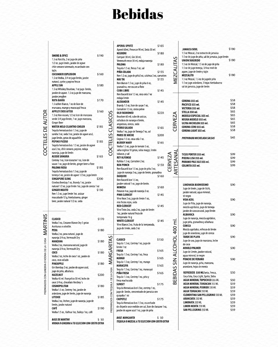 Buonissimo Gourmet Restaurant Menu - Image 2