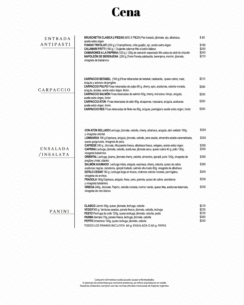 Buonissimo Gourmet Restaurant Menu - Image 6